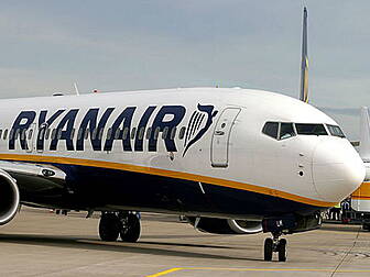 Ryanair passenger numbers up 